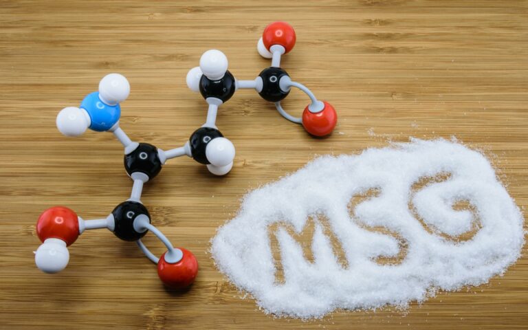 MSG with plastic molecule